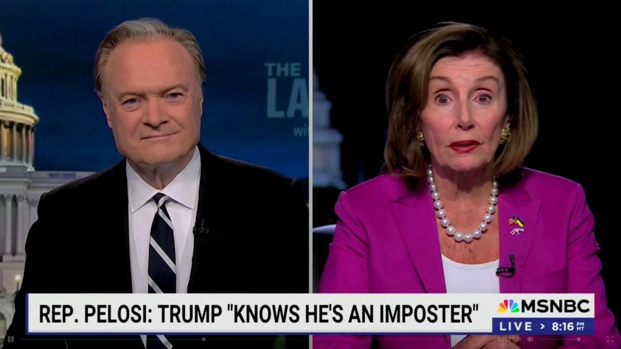 Pelosi Calls on Trump's Family, Republican Party to Stage an 'Intervention' for Him: 'A Cult to a Thug'