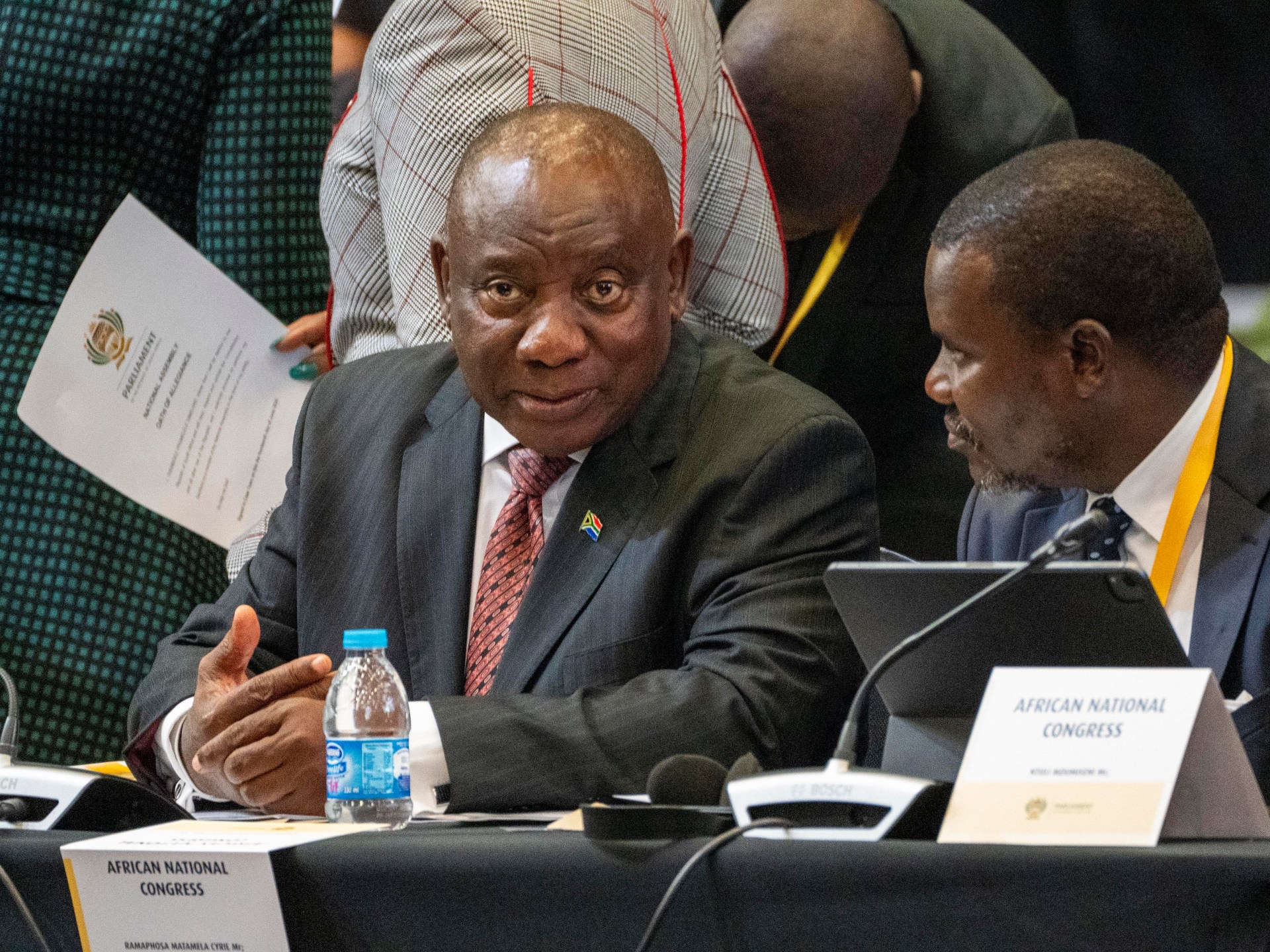 South Africa’s Ramaphosa Secures Ruling Coalition, But Allies Hold Veto