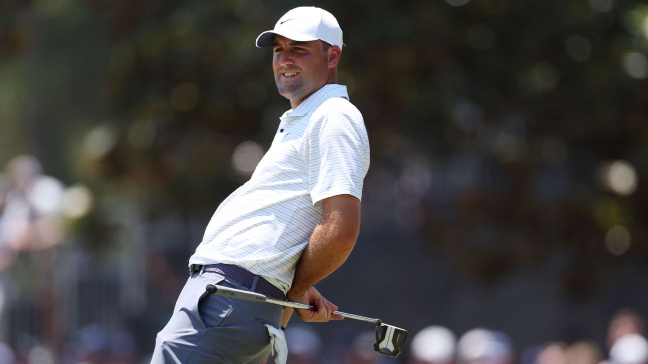 Frustrated Scheffler Slams Driver, Could Miss Cut at U.S. Open