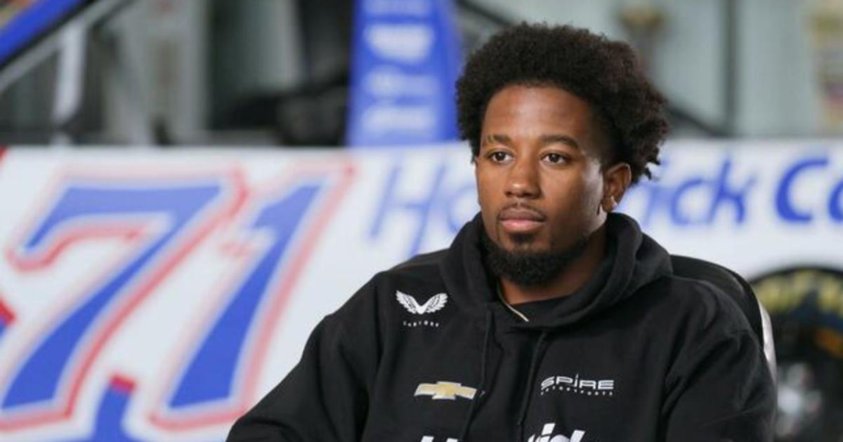 NASCAR driver Rajah Caruth talks career momentum on and off the track