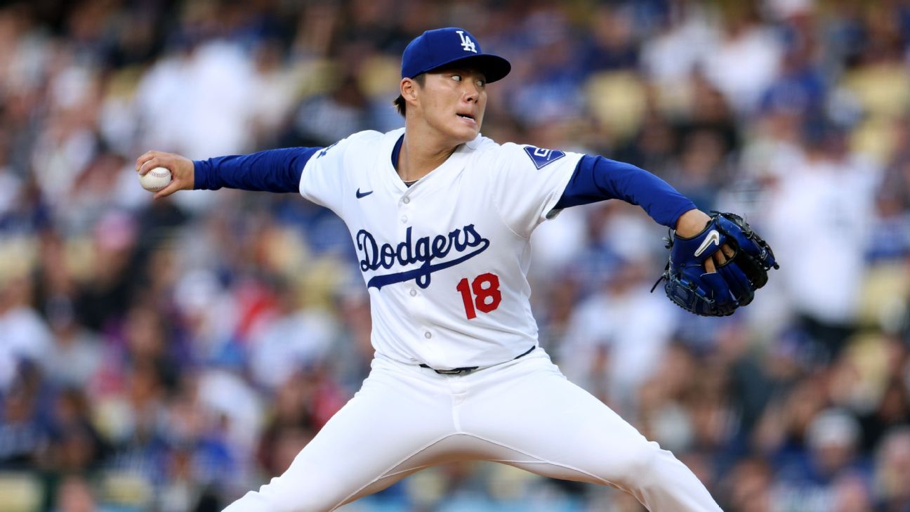 Dodgers Place Yoshinobu Yamamoto on IL with Triceps Tightness