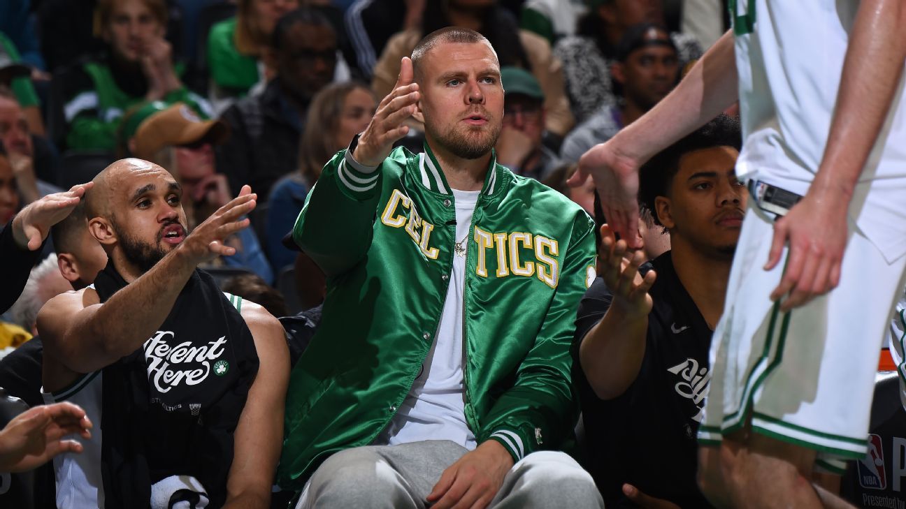 Celtics waiting on Kristaps Porzingis' status for Game 5