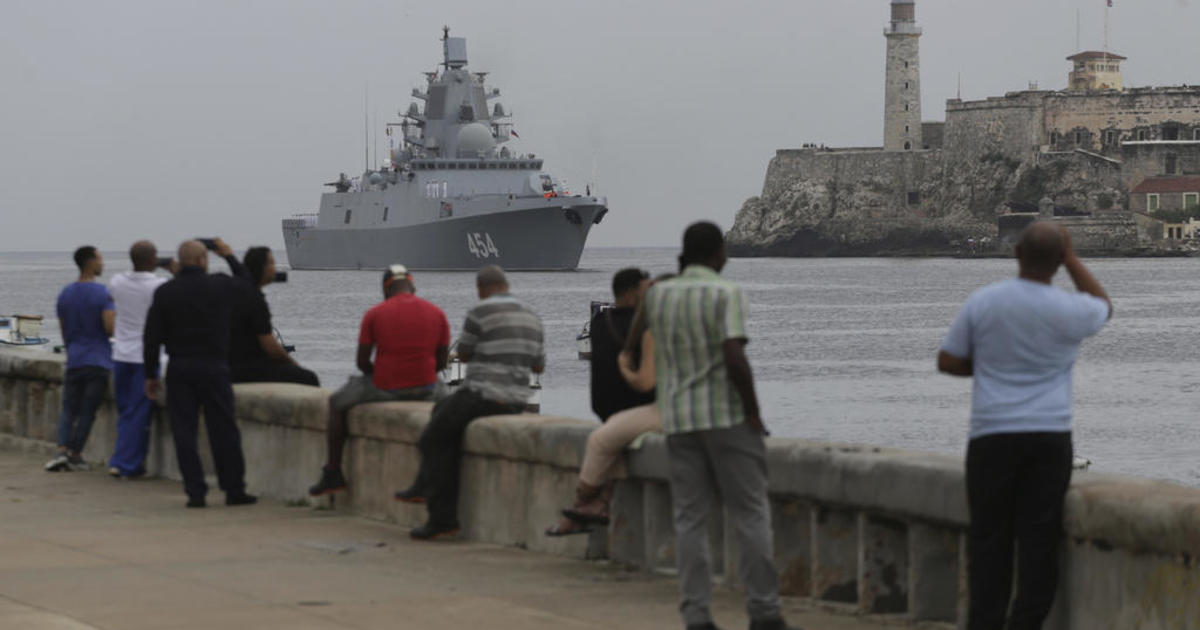 Russian warships leave Cuba after visit following military exercises