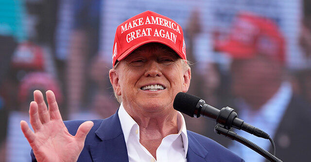 Donald Trump Speaks in Racine, Wisconsin