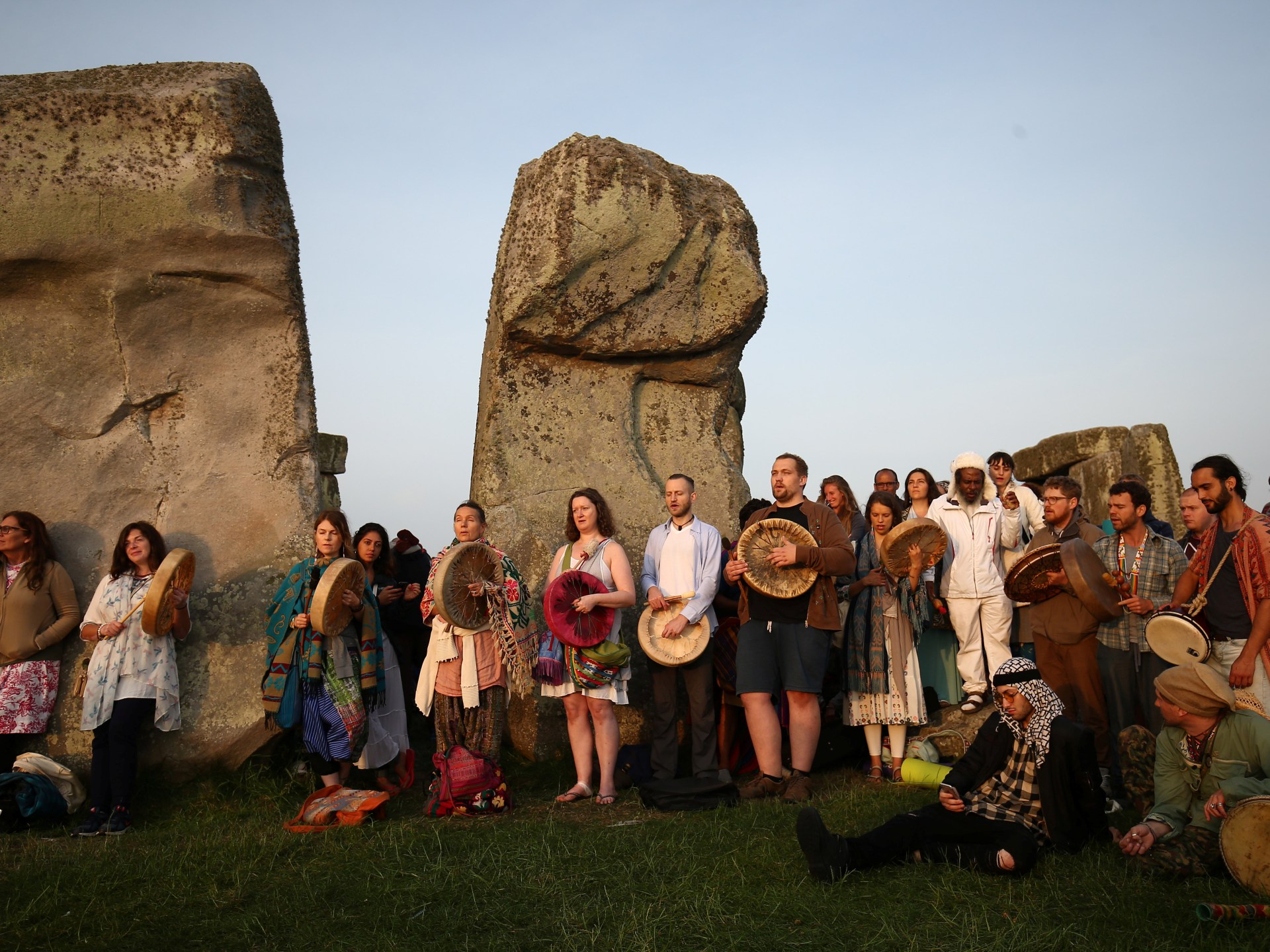 Climate Activists Spray Paint Stonehenge