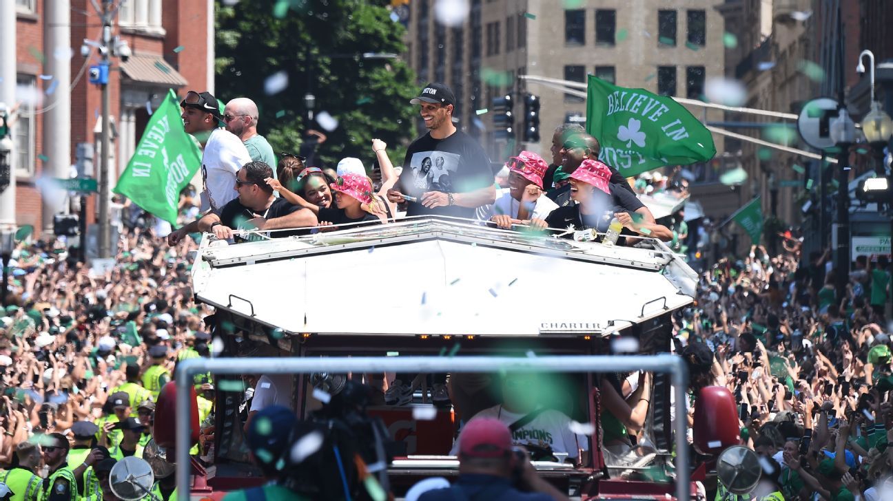 Boston Celebrates Celtics' Record 18th NBA Championship with Parade