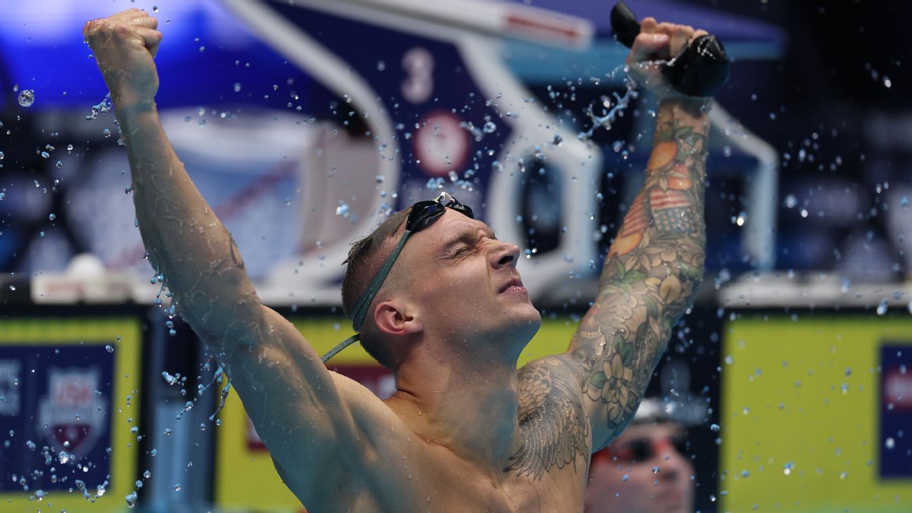 Caeleb Dressel Wins 100 Butterfly at U.S. Olympic Trials