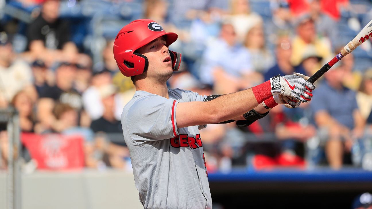 Georgia's Charlie Condon Wins Prestigious Golden Spikes Award