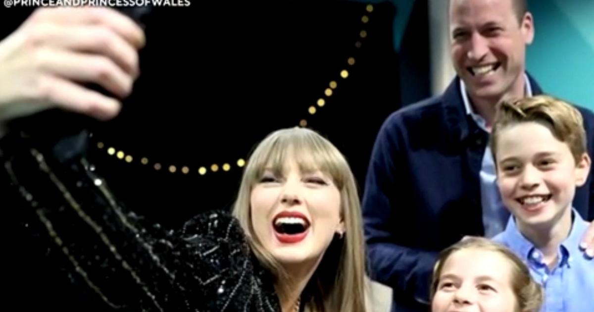 Prince William Attends Taylor Swift Concert in London