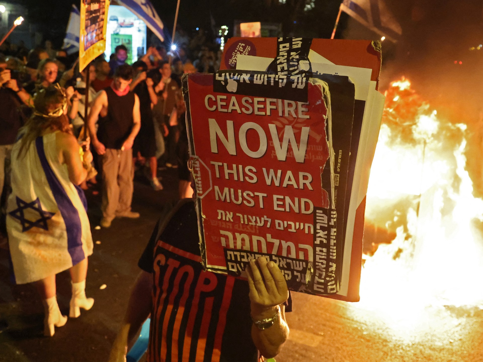 Mass Anti-War Protest in Israel