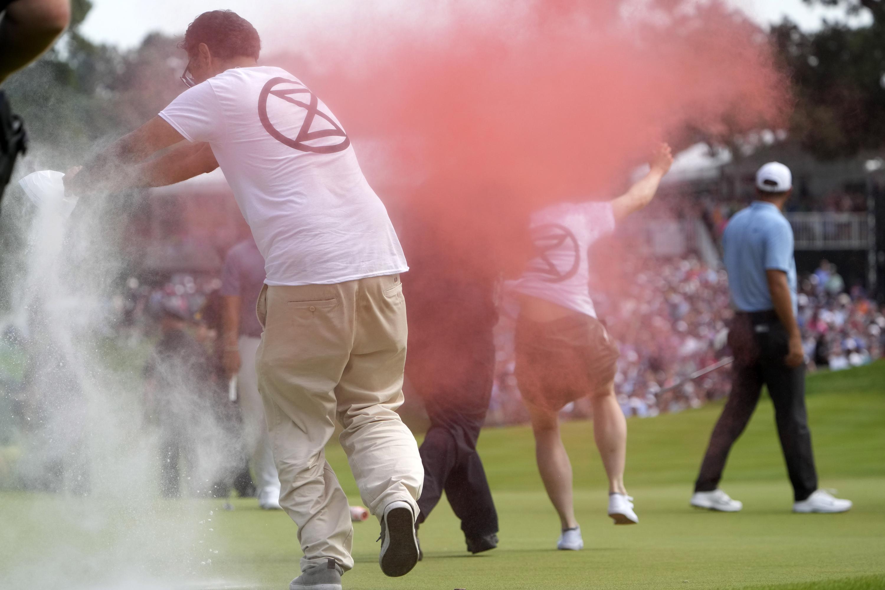 Six Climate Protesters Disrupt PGA Tour Event