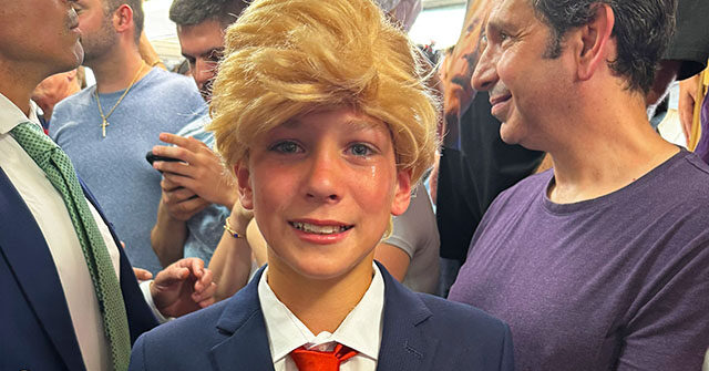 Young Trump Fan Moved to Tears by Heartwarming Interaction at Campaign Stop