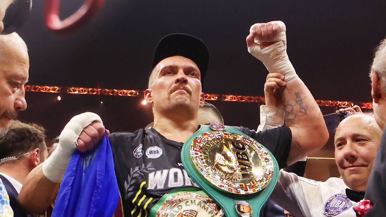 Usyk Vacates IBF Title to Fight Dubois